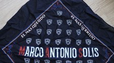 BUKIS Marco Antonio Solis "El Mas Querido" Black Bandana-NEW