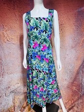 NWOT Large Coldwater Creek Button Up Floral Maxi Dress