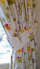 Floor Length Curtain - 2m Long x 1.2m Wide - Prestigious Textiles Wild Flowers