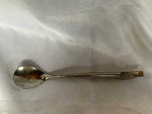 Vintage Dream House Furniture Inc Elmira New York Spoon With Can Opener