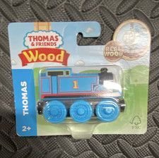 Thomas & Friends Wood Blue Wooden Railway Tra...