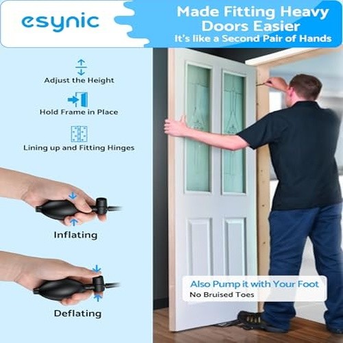 4 Pack Heavy-Duty Air Wedge Bag Kit – Up to 300lbs Load-Bearing - by eSynic