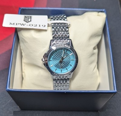 Montres Prestige Women’s 27mm Steel Blue Dial Quartz Watch MPW-0219 Invicta Montres Prestige womens 27mm steel with blue dial  main image 3