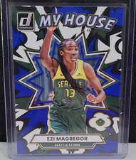 Panini 2025 WNBA Donruss My House Press Proof Blue Ezi Magbegor #9