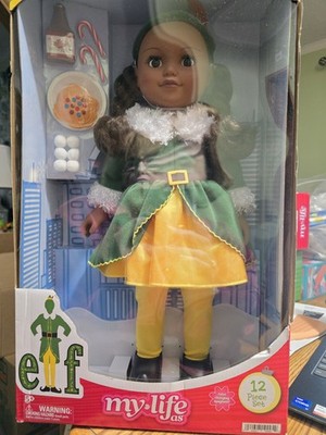 My Life As Elf  18in Doll Brown Skin, Dark Brunette Hair, Brown Eyes 19995 (b6)