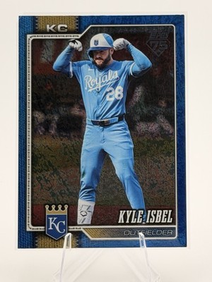 2026 Topps Series 2 #689 Kyle Isbel Blue HoloFoil  /150 KC Royals COLOR MATCH!!