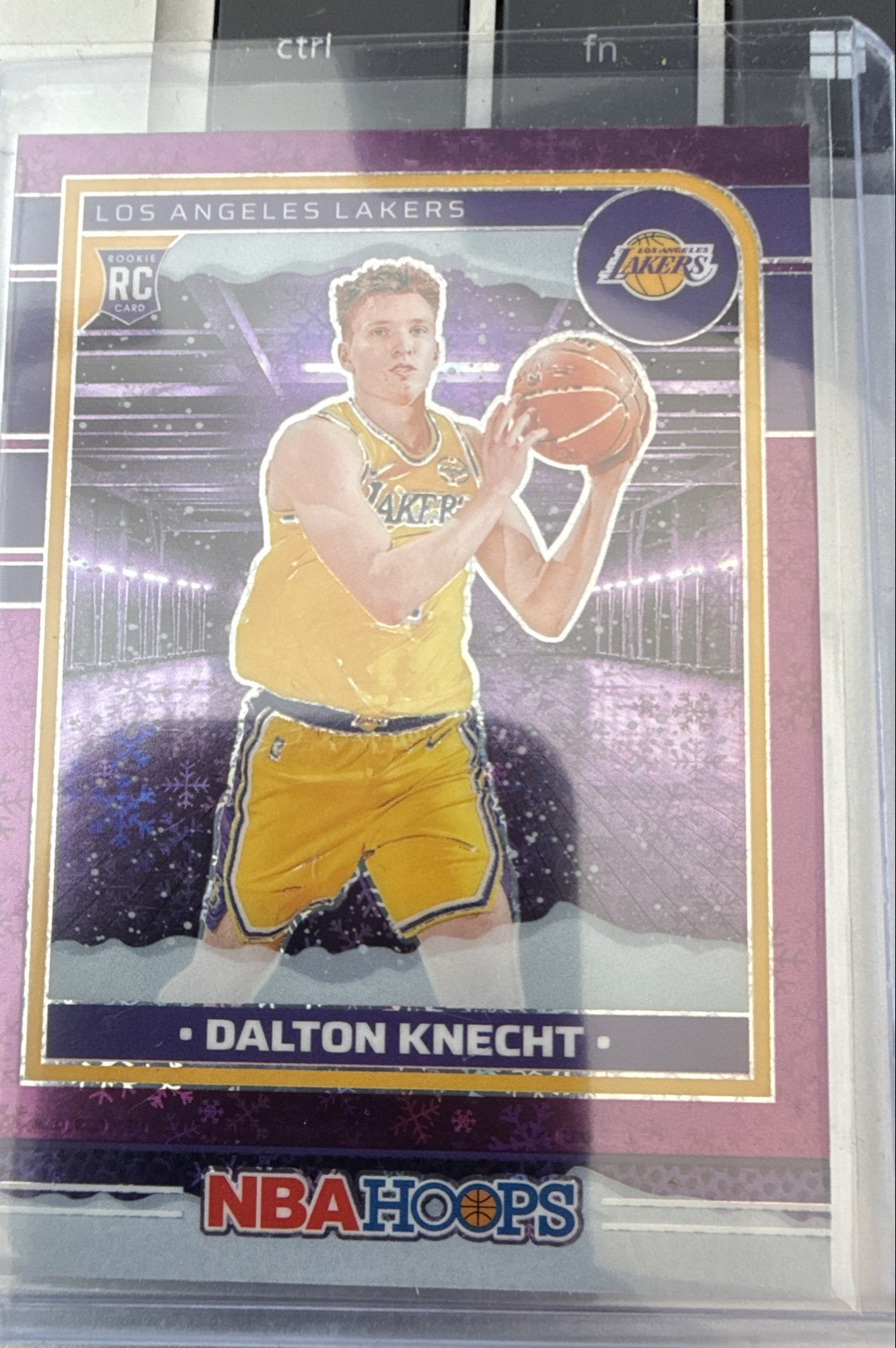 2024-25 Panini Nba Hoops - Rookies Dalton Knecht #247 Purple Winter (RC)