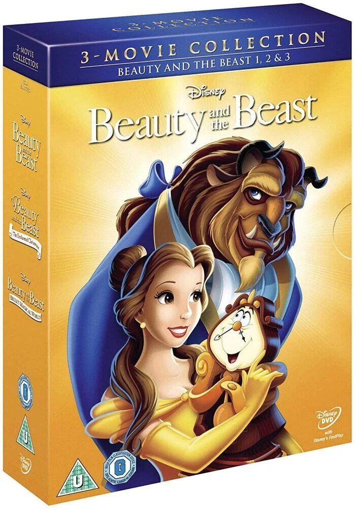 Beauty And The Beast / Belles Magical World / Enchanted Christmas DVD