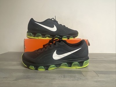 Nike Air Max Tailwind 6 Black/Green Volt Sneakers 621225-004 Men's Size 11.5 NEW