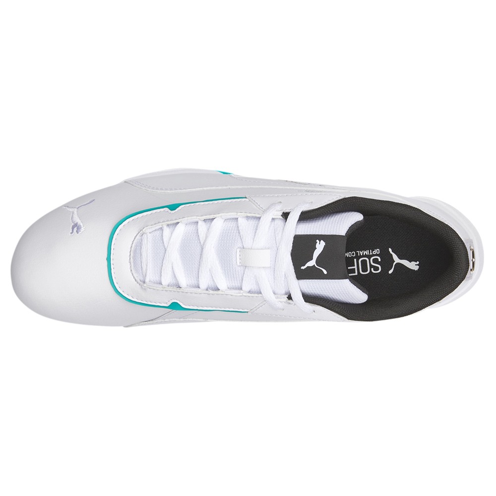 PUMA Mercedes Amg Petronas F1 X R Cat Machina Lace Up Mens White