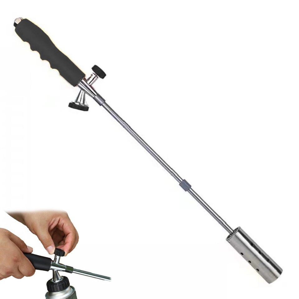Long Arm Burner Weed Torches Flamethrower Blow Torch with Flame Control Valve | eBay