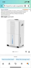 Dehumidifier for Home, 21 Pints for Basement 1600sq Ft