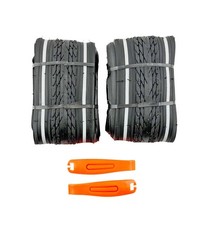 ALTA TIRE 700 X 35c Folding Bead Pin Stripe Reflective Hybrid Road Bicycle Tires