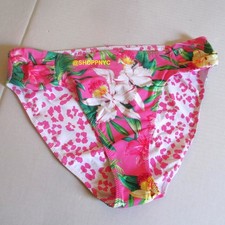 Tommy Bahama Orchid Garden Swim Hipster Bikini Bottom Size XL Reversible 79