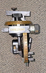 WWII Italian Mortaio da 81 Mod 35 Collimator Sight & Case Model 35 Mortar Sight