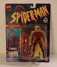 MINT Spider-Man Animated Series CARNAGE Weapon Arms Action Figure ToyBiz  