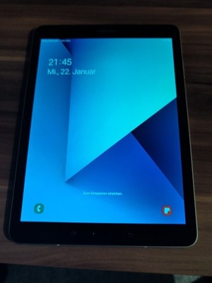 Samsung Galaxy Tab S3 SM-T825 32GB schwarz LTE WLAN Bluetooth 2048 x 1536 gebr.