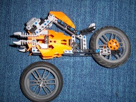 Lego 7158 Hero Factory Furno Moto Bike Parts Not Complete As is