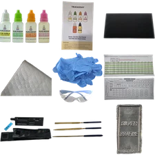 Gold Testing Kit 10k 14k 18k 22k Stone Ring Coin Bar Bullion Jewelry Acid Tester