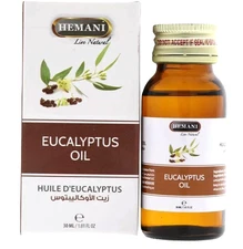 Hemani EUCALYPTUS Oil, Natural Oil for Hair and Skin Care / زيت الأوكاليبتوس