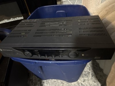 Motorola Digital Cable Box Receiver + Cables   Untested   For Parts/Repair