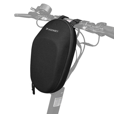 Wozinsky wasserdichte Lenkertasche für E-Scooter   schwarze 4L Tasche (WSB1BK)