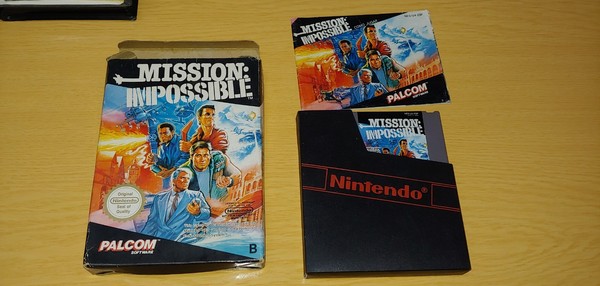 MISSION IMPOSSIBLE  NINTENDO NES PAL ESP