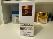 Maison Margiela Replica by the fireplace