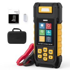 BT760 Car Battery Tester 12V 24V 30-2000 CCA Automotive Battery Load Tester w...