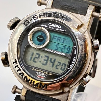 CASIO G-SHOCK Titanium FROGMAN Men's Authentic Used Good Condition