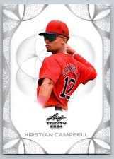 Kristian Campbell 2024 Leaf Trinity Mega Box #62
