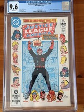 Justice League of America #209 CGC 9.6 JSA/All-Star Squardron George Perez Cover