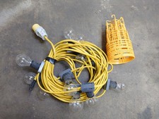 Festoon Work Lights Kit - 22m - 10 Lights - 110V