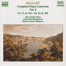 Image of Wolfgang Amadeus Mozart Mozart: Complete Piano Concertos - Volume 6 (CD) Album