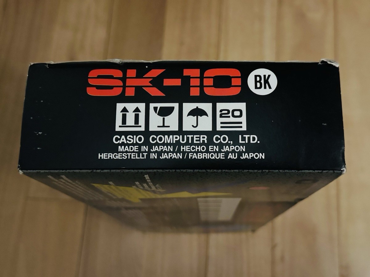 Brand New Old Stock Casio SK-10 Sampling Keyboard 32 Keys Made in