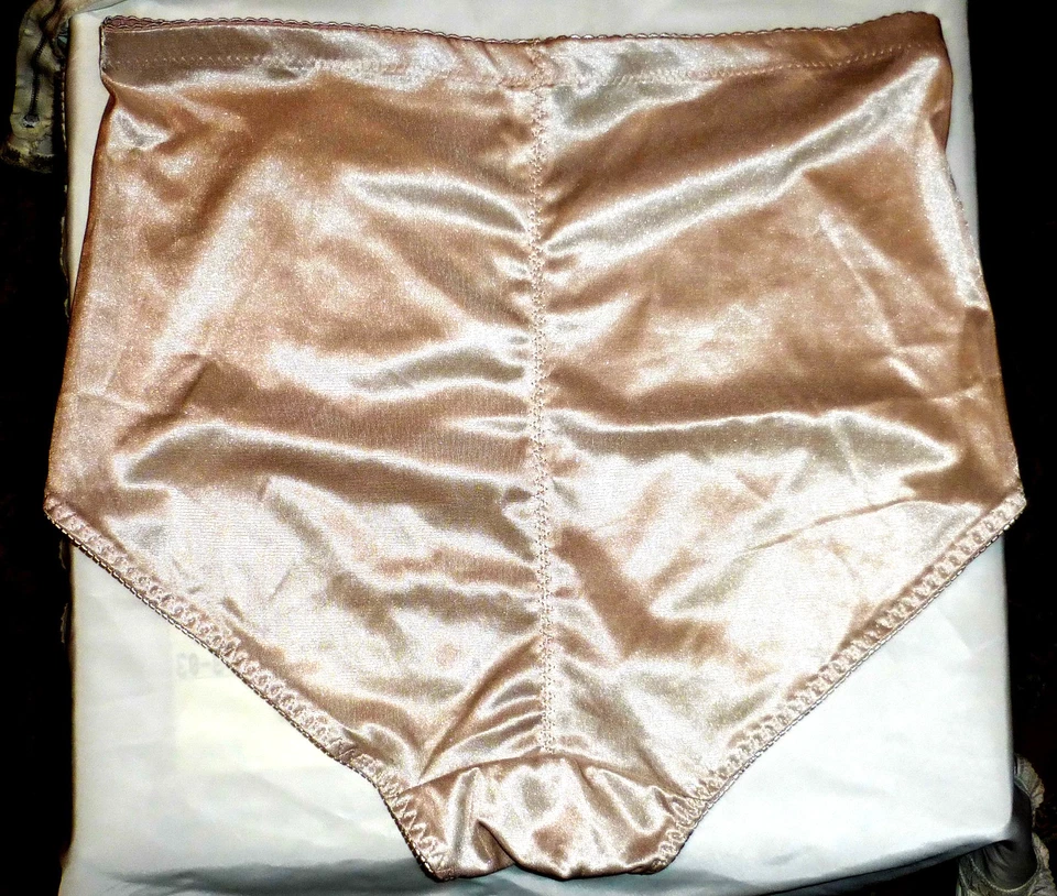 SEXY!!! BRAGAS DE CONTROL BORDADAS SATINADAS SEDOSAS RESBALADIZAS DELTA BURKE 3XL NUEVAS SIN ETIQUETAS Foto 2 de 3