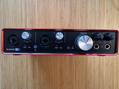 Focusrite Scarlett 6i6 (2nd Gen) USB Audio Interface