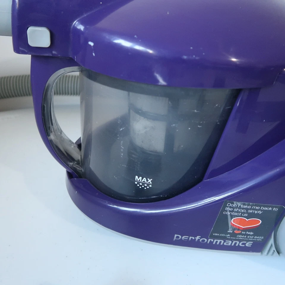 Vax Vacuum Cleaner Hoover performance 1800w Purple Attachments - Image 2 of 4