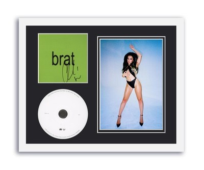 Charli XCX Autographed Signed 11x14 Custom Framed CD Photo Brat ACOA