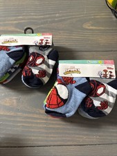 Marvel Spider Amazing Friends 20 Pairs Toddler Ankle Socks Size 12-24 Months E18