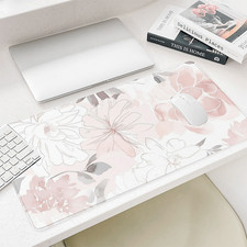 2D Elegant Mouse Pad Gaming Large Desk Pad Computer Keyboard Mouse pad Mat