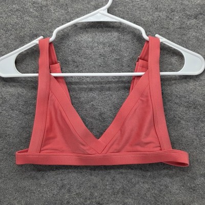 FAE Bikini Top Womens Medium V Neck Adjustable Straps Swim Bralette Australia