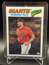 Robbie Ray 2026 Topps Heritage Chrome Base #111 - San Francisco Giants