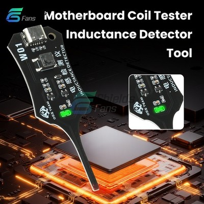 Inductance Tester Motherboard Coil Tester Inductor Detector Quick Fault Check