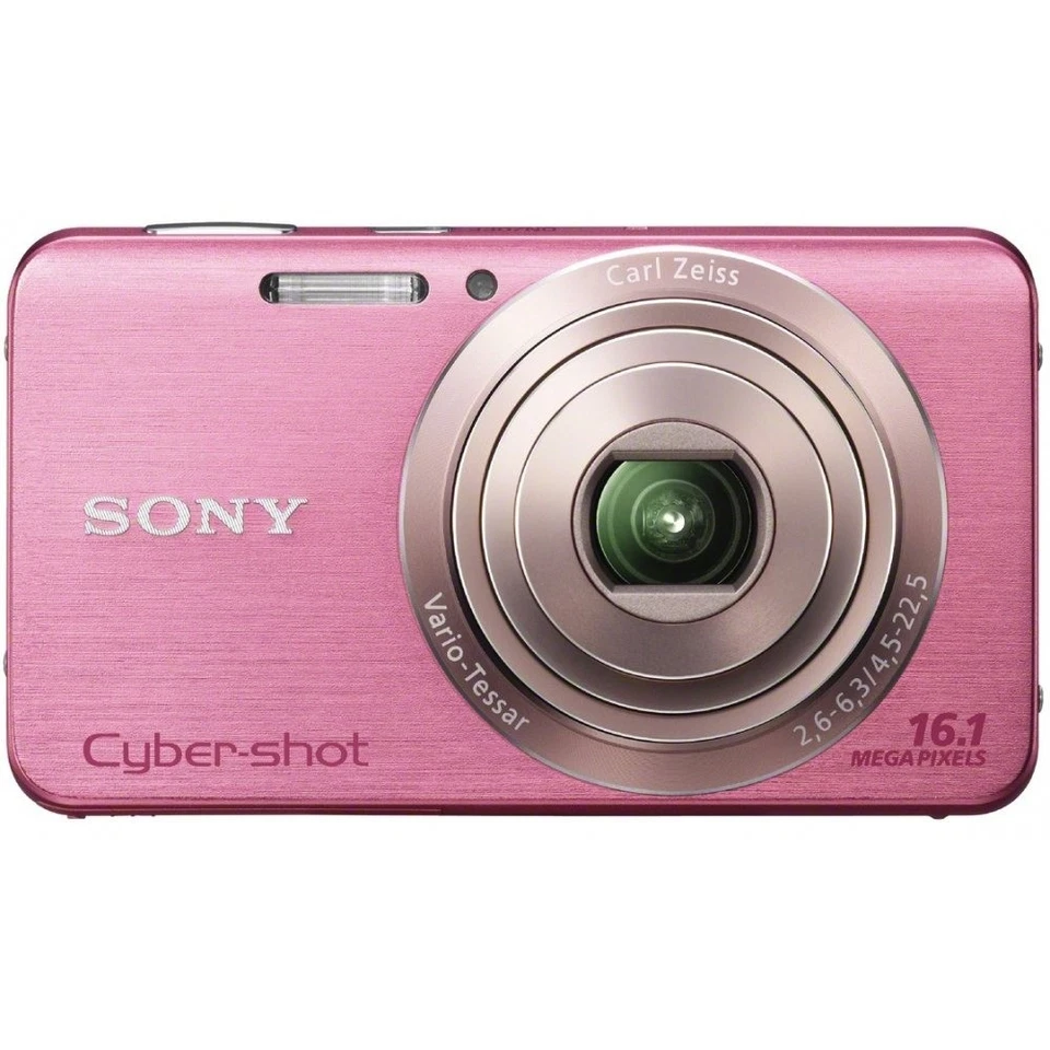 SONY Cyber shot DSC-W630 16.1MP 5x Digital Camera with Accessories Pink - Image 2 of 4