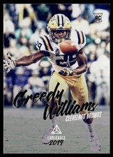 2019 Panini Luminance Greedy Williams Rookie Cleveland Browns #101