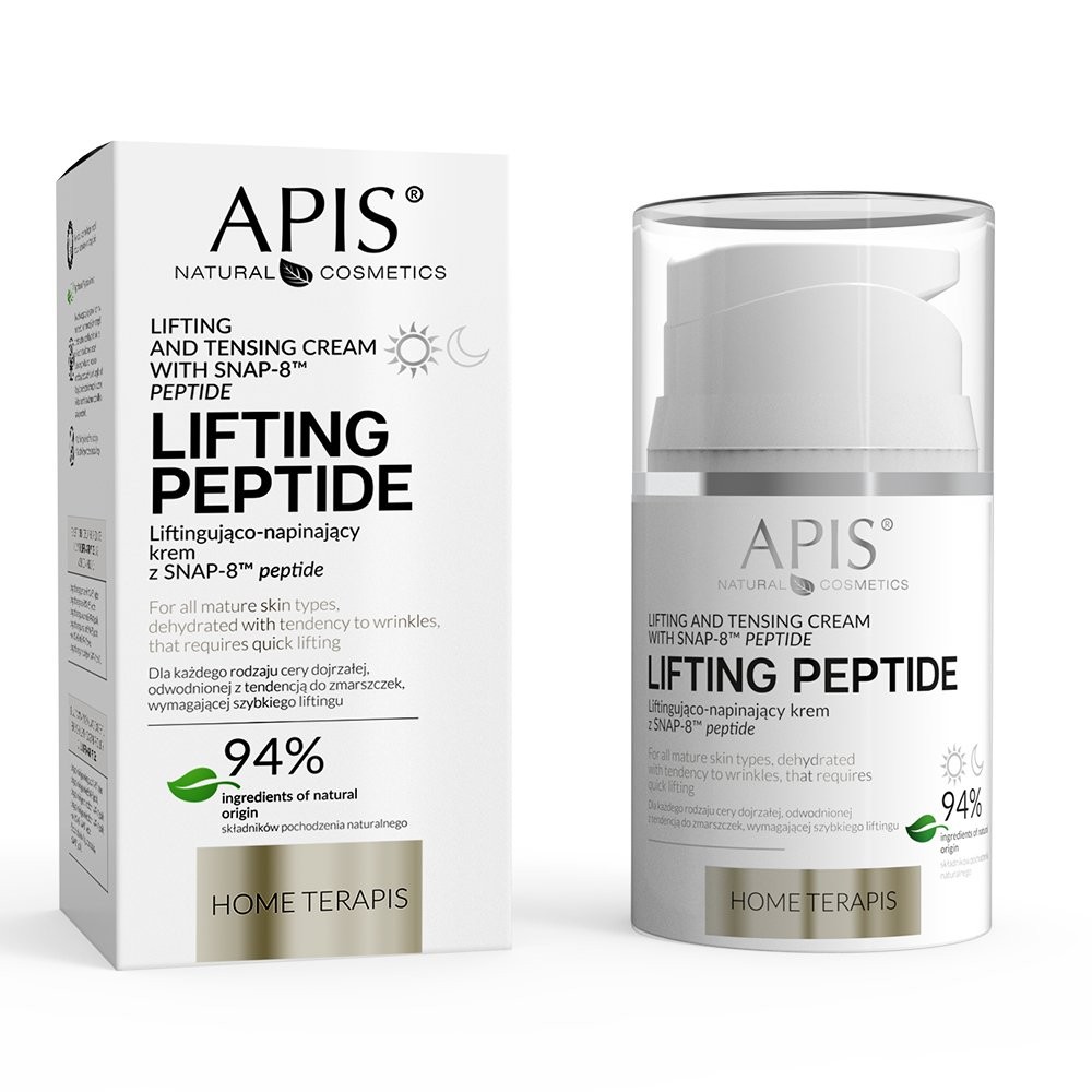 Apis Natural Cosmetics Lifting Peptide Snap-8™ Firming & Lifting Day Cream For Mature Skin 50 Ml - Image 2