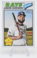 2026 Topps Heritage All-Star Logo Variations #380 Junior Caminero SSP