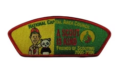 2005 Jamboree National Capital Area MD A Scout Is Kind JSP RED Bdr (VT1476)