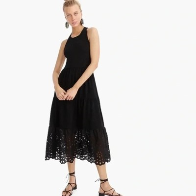 chinese dress ladies Racerback Tier Dress in Black main image 0